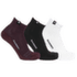 EVERYDAY QUARTER SOCKS 3 PACK white-vin-black