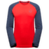 Tricou cu mânecă lungă La Sportiva CIRCLE LOGO LONGSLEEVE Men Mountain Red/Night Sky