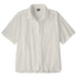 LW A/C Shirt Women Windowpane Dobby: White