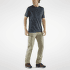 Pantaloni Fjällräven Abisko Midsummer Zip Off Trousers Men Dark Grey-Black