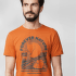 Tricou cu mânecă scurtă Fjällräven Fjällräven Equipment T-shirt Men Suede Brown