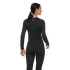 Tricou cu mânecă lungă Mammut ALL-MOUNTAIN SEAMLESS BL LONGSLEEVE MID WOMEN black 0001