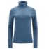 Tricou cu mânecă lungă Aclima FleeceWool V2 Polo zip Women Blue Fusion