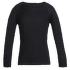 Oasis LS Crewe Kids Black001