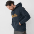 Hanorac Fjällräven Fjällräven Logo Hoodie Men Dark Navy