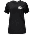 LightWool Tee Mountain Women Jet Black