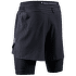 Pantaloni scurți X-Bionic X-BIONIC® EFFEKTOR 2IN1 SHORTS MEN X BLACK/X BLACK
