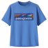 Capilene® Silkweight T-Shirt Kid Boardshort Logo: Abundant Blue