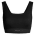 Merino Blend Rib Lotus Bra Women BLACK