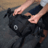 Satchel Fjällräven Hoja Handlebar Rolltop Black