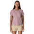 Tricou cu mânecă scurtă Patagonia P-6 Logo Responsibili-Tee Women Quiet Violet