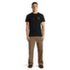 Tricou cu mânecă scurtă Icebreaker Merino 150 Tech Lite SS Tee Forest Footsteps Men BLACK