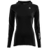 Hanorac Aclima WarmWool Hood Sweater Women Jet Black