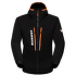 Jachetă Mammut Aenergy SO Hybrid Hooded Jacket Men black-vibrant orange