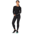 Tricou cu mânecă lungă Mons Royale Bella Merino Air-Con LS Women Black Daisy