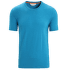 Tricou cu mânecă scurtă Icebreaker Central Classic SS Tee Men GEO BLUE