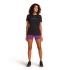 Tricou cu mânecă scurtă Icebreaker Merino 150 Tech Lite SS Tee Sparkling Stars Women OBSIDIAN
