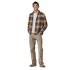 Cămașă cu mânecă lungă Patagonia Fjord Flannel Shirt Men Treelined: Smolder Blue