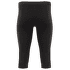 Colanți 3/5 Aclima WarmWool 3/4 Longs Men Jet Black