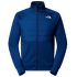 Jachetă The North Face REAXION 2.0 FLEECE HYBRID FULL ZIP JACKET Men YKY ESTATE BLUE DARK HEATHER