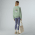 Hanorac The North Face CONNECT RELAXED CREW SWEATSHIRT-GRAPHI Women NOSTALGIA ROSE