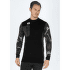 Tricou cu mânecă lungă Aclima Lars Monsen Femunden crewneck Men Jet Black/Marengo/Femunden Dark