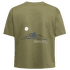 Tricou cu mânecă scurtă La Sportiva TRILOGY CROP T-SHIRT Women Cypress/Chalk