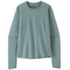 Long-Sleeved Cap Cool Sun Shirt Women Nouveau Green - Blue Sage X-Dye