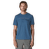 Tricou cu mânecă scurtă Patagonia Cap Cool Trail Shirt – Stratapeaks Men Aquatic Blue