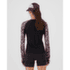 Tricou cu mânecă lungă Mons Royale Bella Merino Long Sleeve Women Rock Leopard/Black
