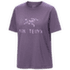 Kragg SL Cotton Heatmap Crew SS Women Lt Moondrop