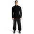 Pulover Icebreaker Merino 400 RealFleece™ Grid Peaksland LS Half Zip Men BLACK