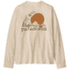Tricou cu mânecă lungă Patagonia Long-Sleeved Graphic T-Shirt Kids Natures Pace: Undyed Natural