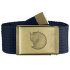 Canvas Brass Belt Dark Navy