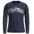 Merino 200 Oasis LS Crewe Men Midnight Navy