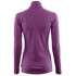 Tricou cu mânecă lungă Aclima WarmWool Mock Neck Shirt Women Sunset Purple