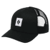 BD Trucker Hat Black-Black-White Icon Patch