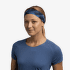 Bandă pentru cap Buff Coolnet UV Slim Headband AHIN AZURE