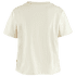 Tricou cu mânecă scurtă Fjällräven Fjällblomster Logo T-Shirt Women Chalk White