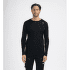 Tricou cu mânecă lungă Aclima LightWool Sports Shirt Men Jet Black
