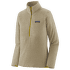 Tricou cu mânecă lungă Patagonia R1 Air Zip Neck Women Buttercup Yellow