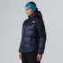 Jachetă The North Face DIABLO DOWN 2.0 HOODED JACKET Women TNF BLACK HEATHER/TNF BLACK