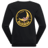 Tricou cu mânecă lungă La Sportiva Climbing on the Moon Sweatshirt Women Nero/Giallo
