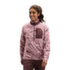 Pulover Black Diamond Rift HZ Fleece Jacket Women Relief-Meadow Rose-Fig