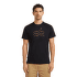 Tricou cu mânecă scurtă Icebreaker Merino Blend 125 Cool-Lite Sphere SS Tee Across the Peaks Men BLACK
