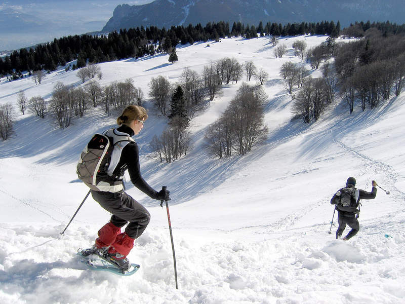 plastové sněžnice Inook zimní turistika